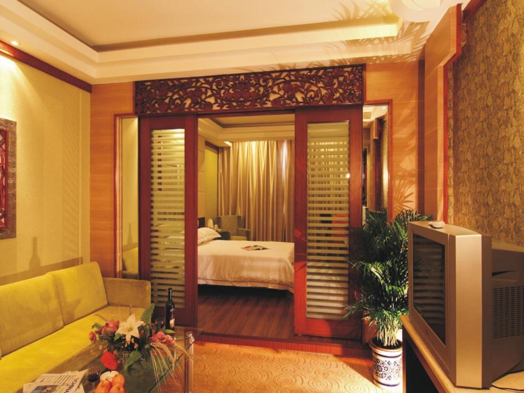 New Beacon Xinhang International Hotel Wuhan Ruang foto